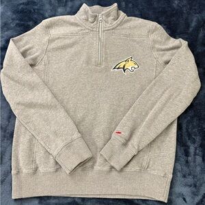 Montana State Bobcats Quarter Zip Fleece Size Small